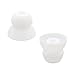 ALXCD Ear Tip for BeatsX in-Ear Headphone, 8 Pair SML & Double Flange Durable Soft Silicone Replacement Ear Bud Eartip, Fit for Beats by Dr. Dre BeatsX [8 Pair](White)