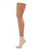 Capezio Little Girls' Hold & Stretch Footless Tight Socks, Light Suntan, Small