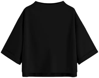 SOLY HUX Womens Y2K Grunge Shirts Short Sleeve Off Shoulder Crop