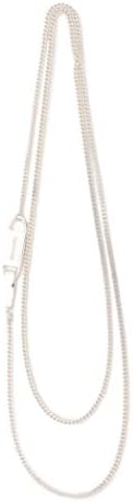 (ビームスボーイ)BEAMS BOY/アクセサリー maturely Military Plate Multi Chain レディース SILVER –