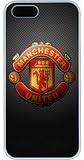 TT iPhone 5 Case, iPhone 5S Case, Custom Design Manchester United Logo Hard PC White Slim Protective iPhone 5 5S Case Cover Shock-Absorption Bumper Case for Apple iPhone 5/5S