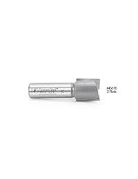 Amana Herramienta 45580 Mortising down-shear diseño 1   1 4 Pulgadas De Diámetro por 1 2-inch Altura de corte por 1 2-inch vástago 2 flauta Router Bit