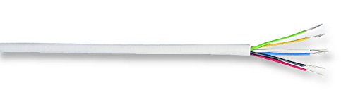 Pro Power 6 CORE ALAR m LSF 100 6-Core, LSF Sheathed Security Alar m Cable, White, 100 m Reel