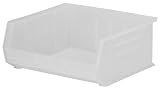 Akro-Mils 30270 Plastic Storage Stacking AkroBin, 18-Inch by 16-Inch by 11-Inch, Clear, Case of 3