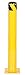 Bollard Post - Steel Safety Barrier Protection- Yellow Powder Coat 4.5