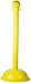 Mr. Chain Heavy-Duty Stanchion, Yellow, 41-Inch Height, 3-Inch Diameter Pole, Pack of 4 (99902-4)