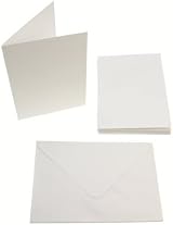 Papermania A6 300 gsm Card Blanks and Envelopes White Pack of 10 view 4