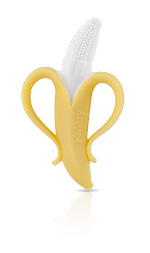 Nuby Nananubs Banana Massaging Teether, Yellow (Pack of 160)