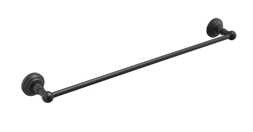 Manissa Towel Bar Long Bathoom Towel Rack Length 610mm Made from 304 Grade Stainless Steel (Matt Black)
