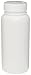 Bel-Art Precisionware Wide-Mouth 500ml (16oz) High Density Polyethylene Bottles; Polypropylene Cap, 53mm Closure (Pack of 12) (F10625-0007)