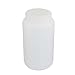 Uxcell a12101800ux0406 2500ml White Plastic Graduated Lab Chemical Capacity Storage Bottle