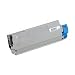 Glossy Compatible Okidata OKI 43324403 Cyan Toner Cartridge for C5500 C5500n C5650n C5800