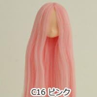 1/6 scale Obitsu 21cm rooted female head 21HD-F01NC16 Natural skin Pink hair