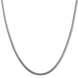 Silver Serpentine Snake Cobra Jewelry Necklace Chain or Deluxe Closet Hanging Organizer Best Gift