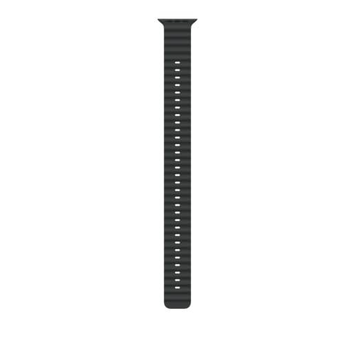 Apple Watch Band - Ocean Band Extension - 49 mm - Schwarz - One Size (passt den meisten Handgelenken)