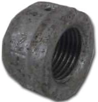 18-1/2B 1/2",black 18-1/2b Malleable Iron Cap