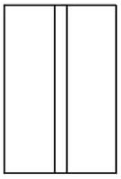 300 Double Postage Meter Tapes 5.25 x 3.5