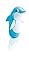 INTEX 3D Bop Bag Blow Up Inflatable Dolphin