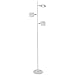 Brightech Tree Floor Lamp for Living Rooms & Offices, Dimmable Standing Lamp for Bedroom Reading, LED Spotlight Floor Lamp, Tall Lamp with Adjustable Panels for Minimal Space Use - White