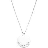 Choose Joy Necklace // Choose Joy Jewelry // Mantra Necklace