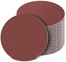 40Pcs 6 Inch Hook-and-Loop Sanding Discs 180 Grit, 150mm Sander Pads for Orbital Sander - Premium Sand Sheets with Sticky Backing for Orbital Sander