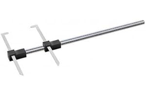 Cescorf Large Bone Anthropometer with Case - Aluminum Sliding Caliper with 600mm Range - Measure Chest Depth, Shoulder Width, Bicristal and Biacromial Breadth