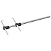Cescorf Large Bone Anthropometer with Case - Aluminum Sliding Caliper with 600mm Range - Measure Chest Depth, Shoulder Width, Bicristal and Biacromial Breadth