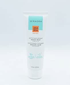 Amazon.com: SEPHORA AHA BHA Exfoliate and Glow Smoothing Cleanser 4.22 ...