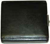 8-Reed Doublesided Alto Saxophone/Clarinet Reed Case Leather (Black)