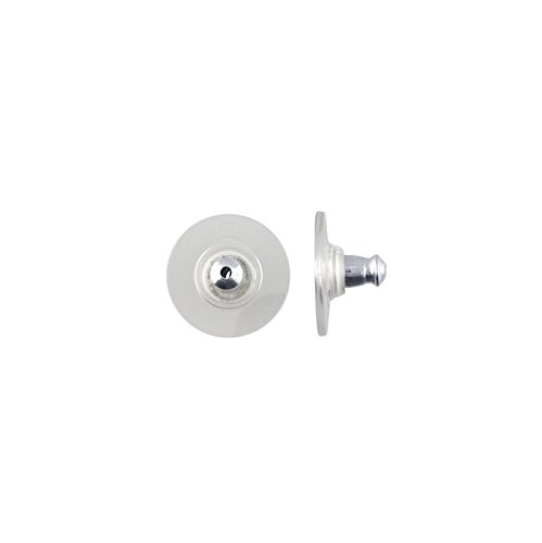PARIKHS LuxLock World's most secure USA Patented Replacement Earring Back White Gold.