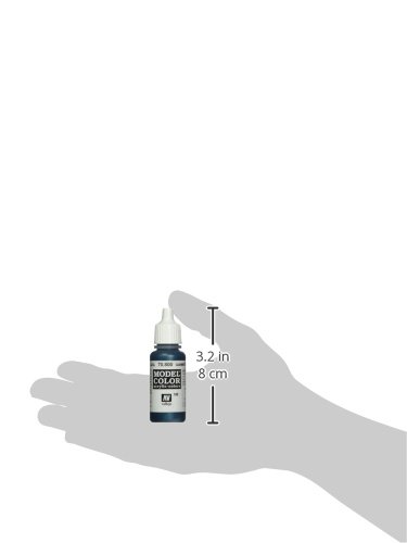 Vallejo Gunmetal Blue Paint, 17ml
