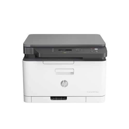 HP Color Laser MFP 178nwg Multifunktions-Farblaserdrucker, Drucken, Kopieren, Scannen, Wi-Fi, Ethernet, USB, Smart App