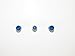 Posi-Tite Blue #WT1416 (10) Inline Wire Connectors 14-16 GA, AWG, Electrical Fastener,