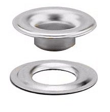 #2 SHEET METAL GROMMET and WASHER MARINE GRADE STAINLESS STEEL 304 (100 pcs. of each)