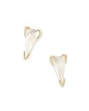 Kendra Scott Honor Stud Earrings In Crystal Ivory