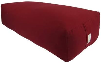 Kakaos Supportive Rectangular Cotton Yoga Bolsters