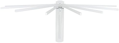 Pennsylvania Woodworks Wall Mounted Clothes Drying Rack ~ Collapsible ~ Heavy Duty (Made in USA) (White) by