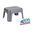 Rubbermaid One-Step Stool, Black, Holds up to 200 Pounds, Ideal for Home, Office, Garage, Durable Step Stool, 12.23