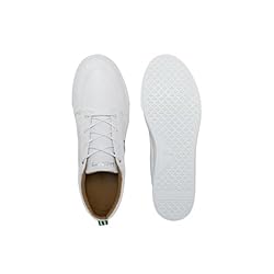Lacoste Men's Bayliss Sneaker, Deep White, 10.5