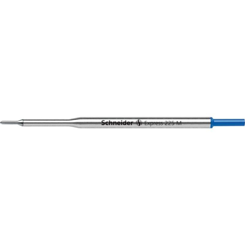 Schneider Express 225 Pack of 3 Refills Medium Tip, Blue