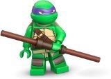 Lego teenage mutant ninja turtles donatello minifigure