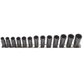 H.b. Products Inc TSCD3813B 13 Piece 3/8 Drive Deep Turbo Socket Sae/ Metric Set