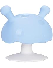 Mombella Baby Soothing Teether Toy for 0-6months sucking Babies, Baby Teething Toy for 0-6month Infants, Baby Chew Toys for Sucking Needs for New Born, Light Blue