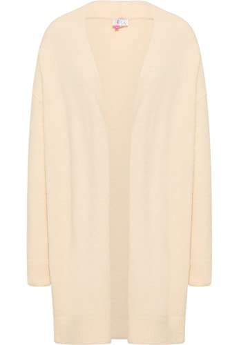 caneva Cárdigan Largo de Punto, Beige, XL/XXL para Mujer
