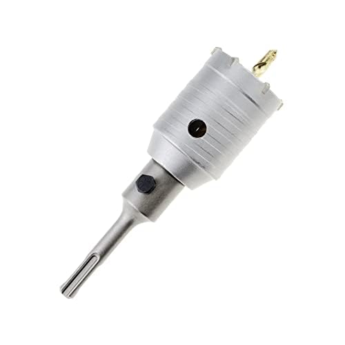 Concrete Hole Saw Wall Drill Bit - SDS Plus - Ø35mm Core bit for Hammer Drill Hole Cutter for Concrete, Masonry, Cement, Silicate Brick (35mm+110mm SDS Plus Adapter) — image 1