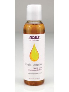 NOW  Liquid Lanolin Pure, 4-Ounce (Pack Of 2)