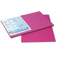 Construction Paper, 12x18, Magenta, 50/Pack RIV03032