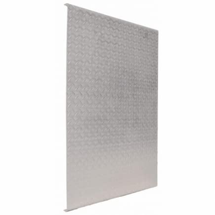United Pacific 20932 48" x 34-1/2" Aluminum Diamond Deck Plate