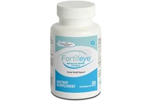 FORTIFEYE VITAMINS Fortifeye Advanced Retina Formula Formerly Fortifeye AREDS2 Plus with Resveratrol and Astaxanthin (60 Vegetarian Capsules)