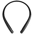 LG Tone Style HBS-SL6S Bluetooth Wireless Stereo Neckband Earbuds Tuned by Meridian Audio, Black